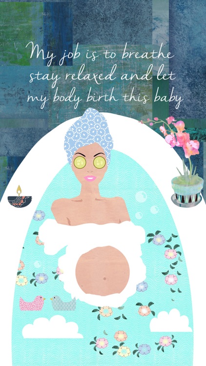 Mama Natural Pregnancy Affirmation Cards screenshot-4