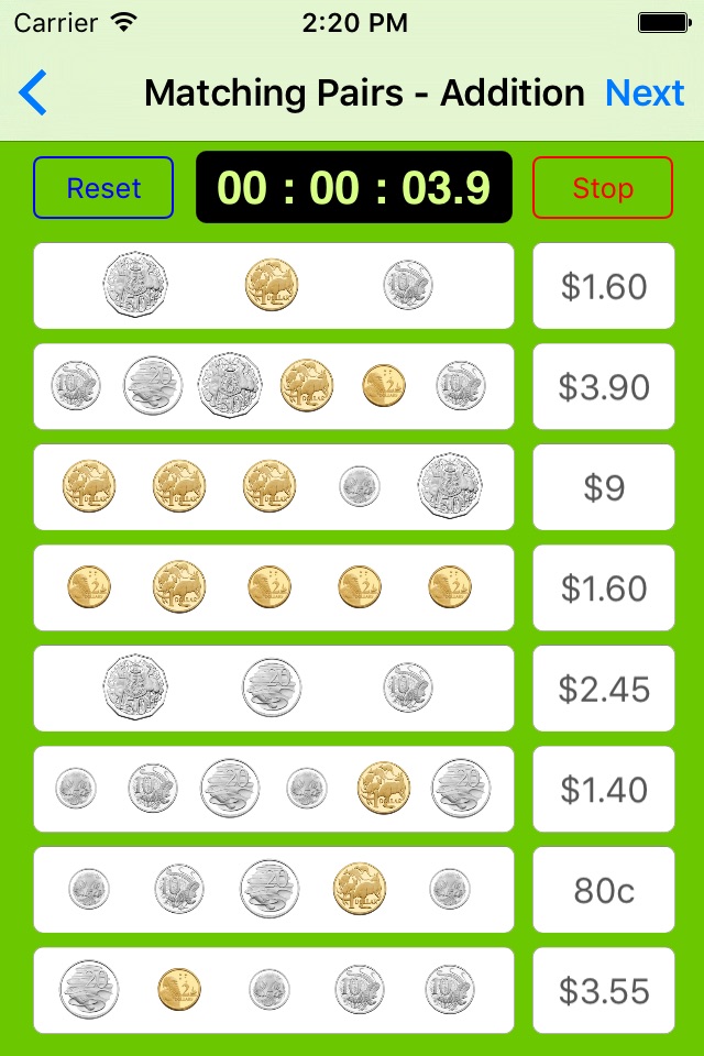 Money Maths - AUD screenshot 3