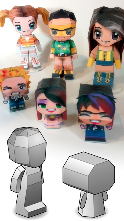 PaperChibi Lite - Free Avatar Papercraft screenshot-3