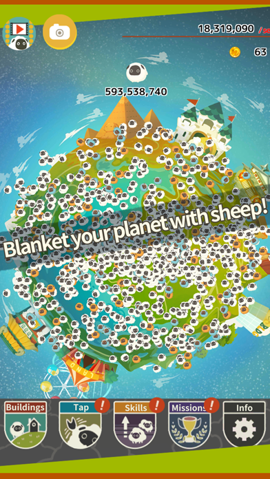 How to cancel & delete One Baazillion Sheep from iphone & ipad 3