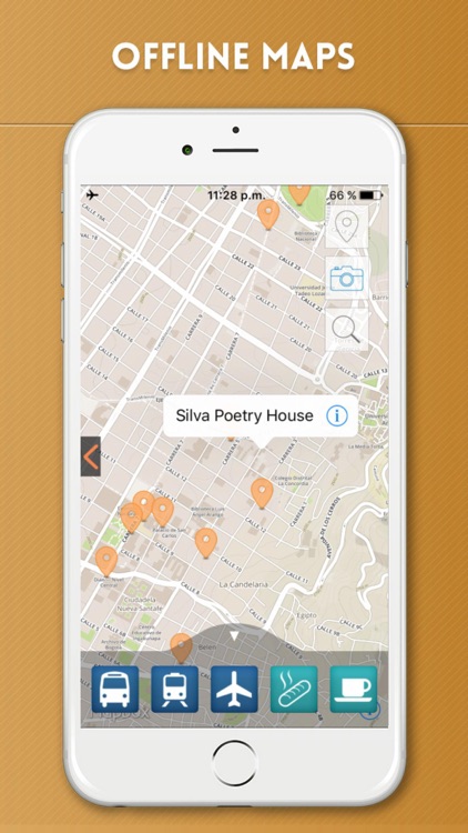 Bogotá Travel Guide with Offline City Street Map screenshot-4