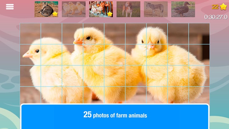 Smart Cubes: farm animals puzzle game for kids