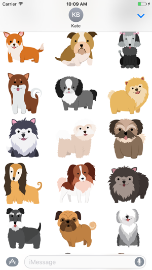 Cute Dogs Stickers(圖3)-速報App