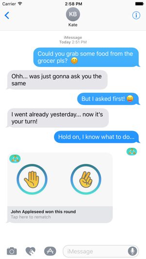 Rock-Paper-Scissors for iMessage(圖3)-速報App