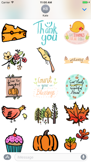 Thanksgiving Photo Grid - Fc Sticker(圖2)-速報App