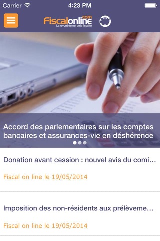 Fiscalonline screenshot 3