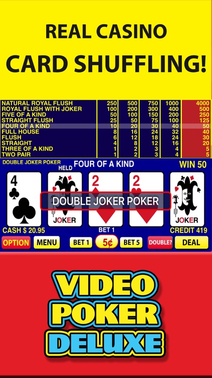 Video Poker Deluxe - Vegas Casino Video Poker Game screenshot-4