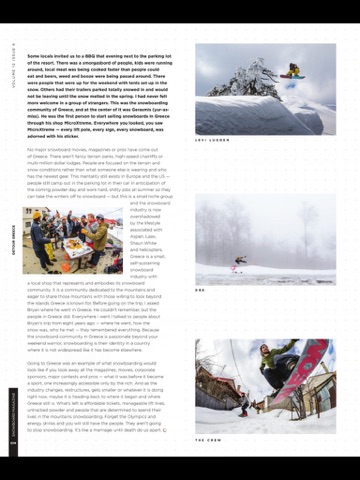 Скриншот из Snowboard Magazine