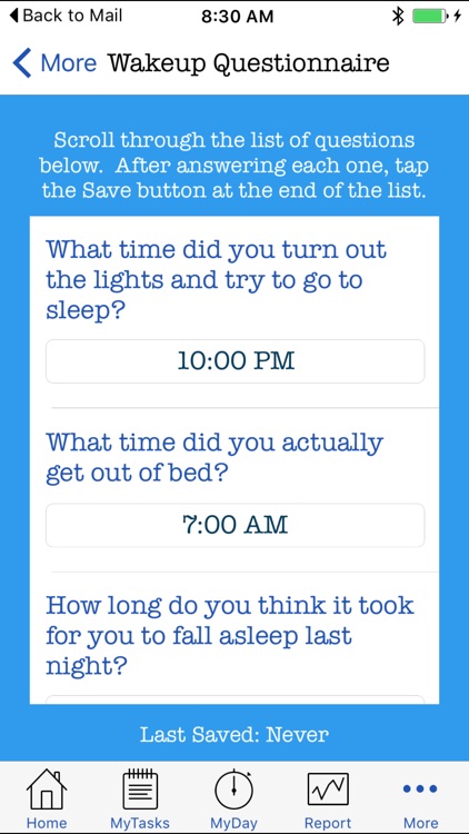 PaceMyDay - To Help Manage My Fatigue screenshot-3