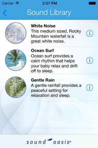 Sound Oasis Baby Sleep Pro screenshot 2