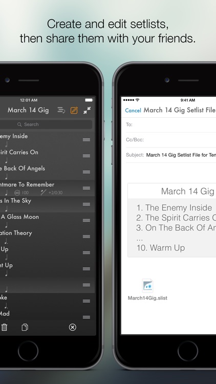 Tempo - Metronome with Setlists screenshot-3