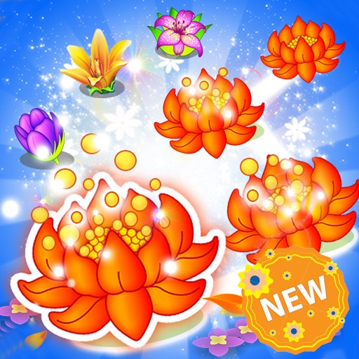 Blossom Paradise Free: Flower Blast Saga Jelly