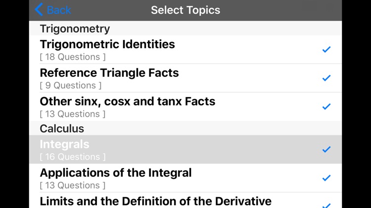 Calculus AP/College Flash Cards