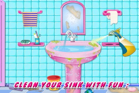 Dirty Bathroom Cleaning screenshot 3