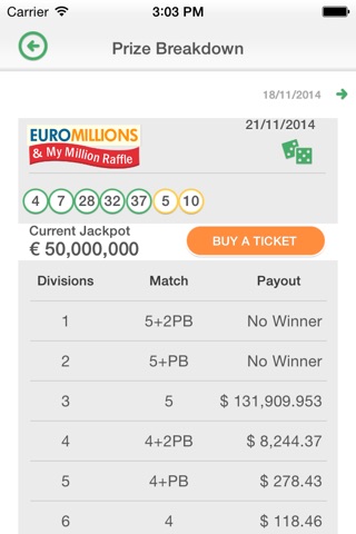 SuperLotto Lottery screenshot 3