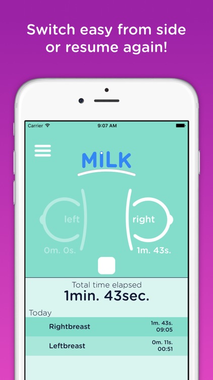 BabyMilk - a journal for breastfeeding screenshot-3