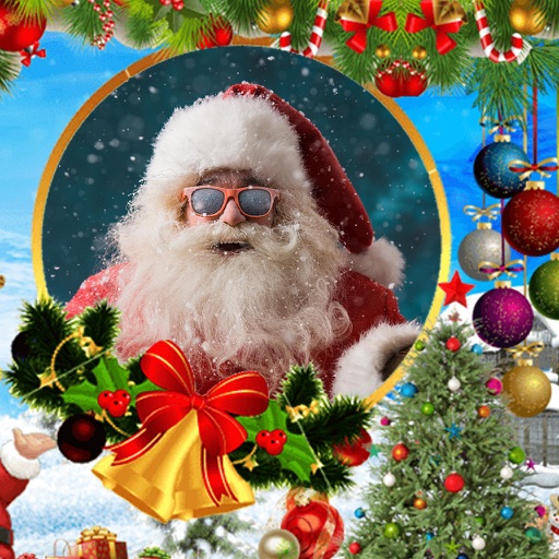 Christmas Santa Photo Frame