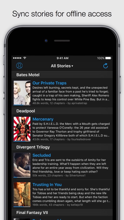 FanFiction Plus Millions of stories in your pocket