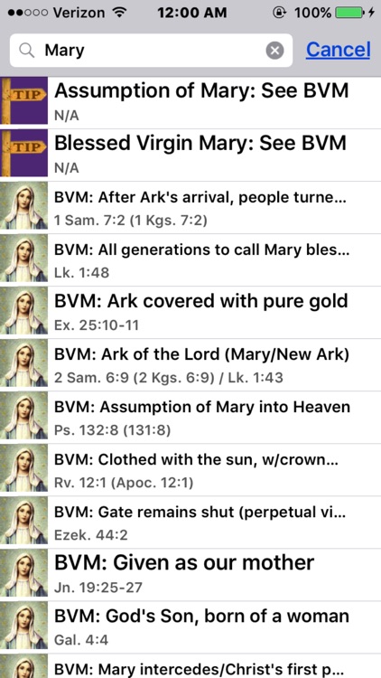 Catholic Bible References screenshot-3