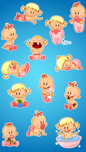 Funny Toddlers Stickers(圖2)-速報App