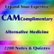 This app is a combination of sets, containing practice questions, study cards, terms & concepts for self learning & exam preparation on the topic of CAM Complimentry Alternative Medicine