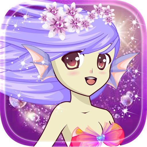 Mermaid Bubble-Beauty Makeup Salon Icon