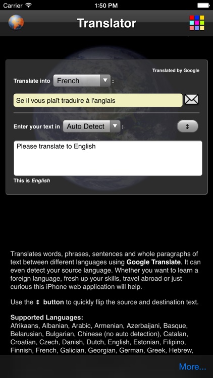 Language Translator