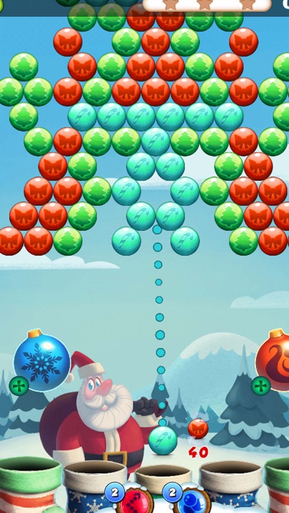 Bubble Santa Christmas Free Game