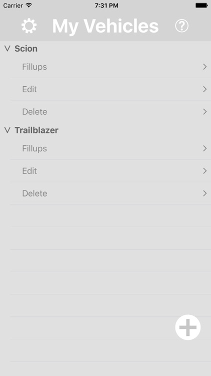 MPG: Multi-Vehicle Fuel Efficiency Tracker