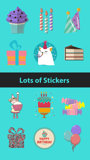 Birthday Stickers- show em how you feel(圖3)-速報App