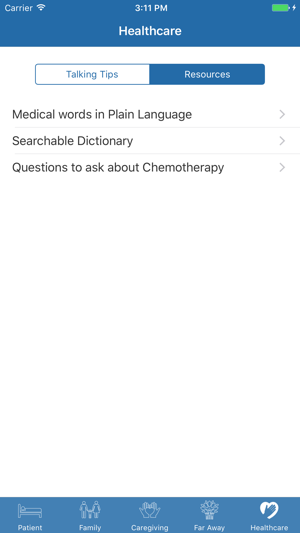 Caregiver Communication About Cancer(圖2)-速報App