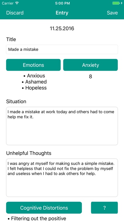FearTools - Anxiety Aid screenshot-3