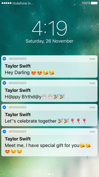 facebook messenger fake messages