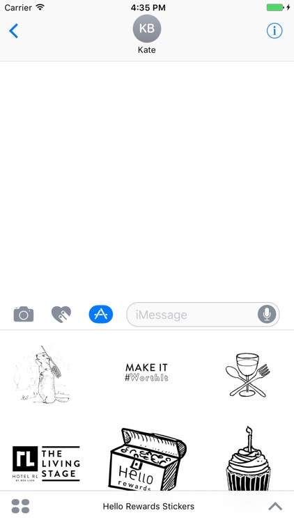 Hello Rewards Stickers
