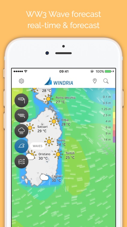 Windria - Italy (AROME high-res marine weather)
