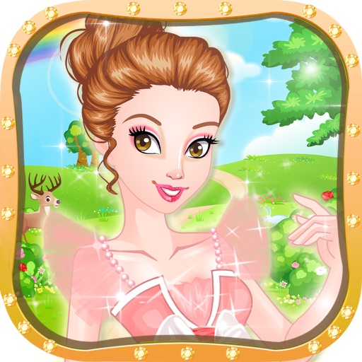 Fairy tale princess - Princess Puzzle Dressup salon Baby Girls Games icon
