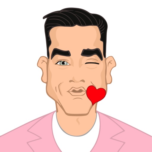Robbiemoji by Robbie Williams icon