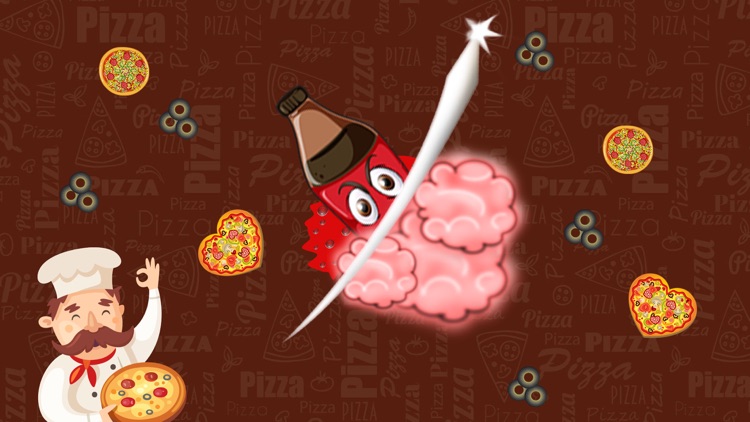 Pizza Ninja - Be Ninja & Cut pizza top free games