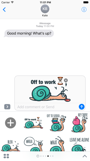 Silly Snail - MYOSE - Make Your Own Sticker Emoji(圖3)-速報App