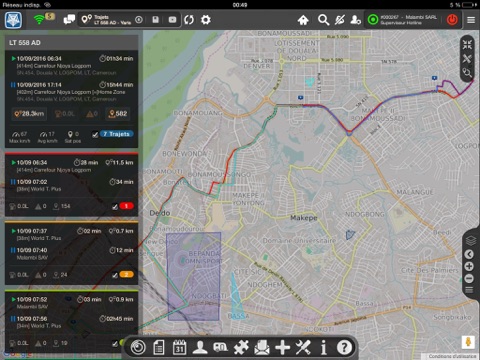 Malambi GPS Fleet Manager screenshot 3