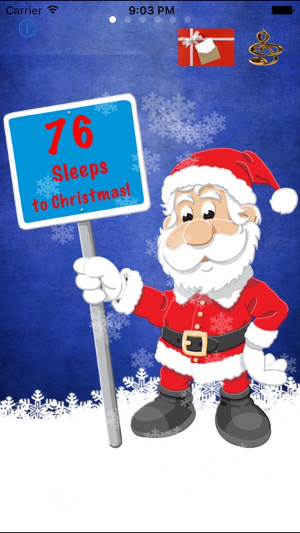 Sleeps to Christmas Lite - Christmas Countdown