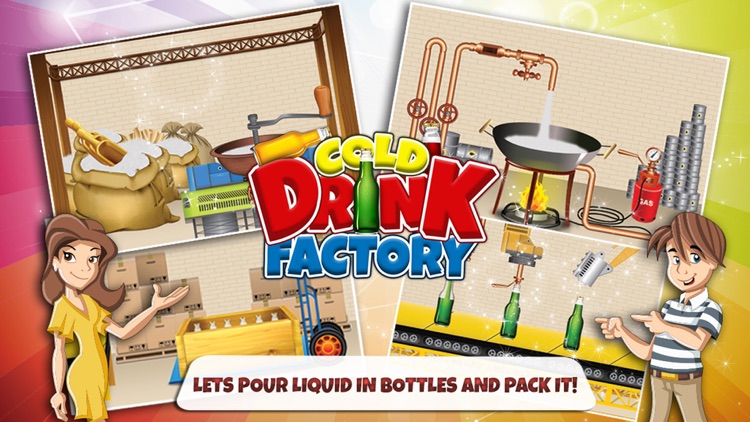 Cold Drink Factory – Cola soda maker game