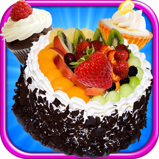 Cake Bites Make & Bake - Cooking Dessert Kids Game icon