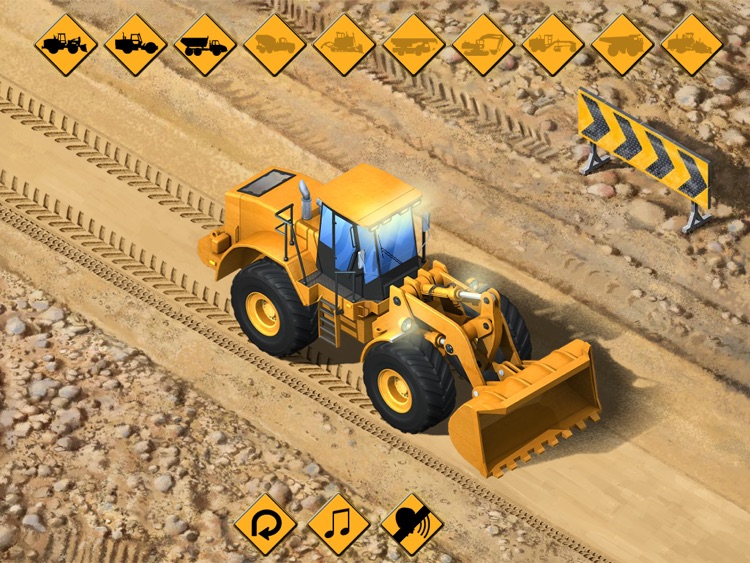 Kids Vehicles: Construction HD Lite for the iPad
