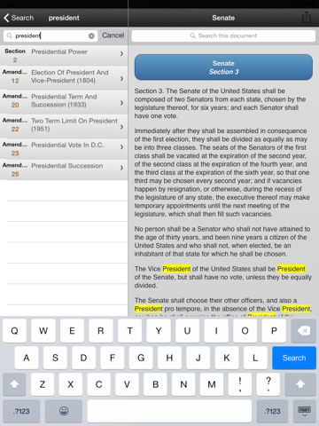 Screenshot #5 pour U.S. Federal Regulations