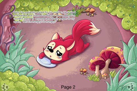 The Fox and the Grapes Bedtime Fairy Tale iBigToy screenshot 2