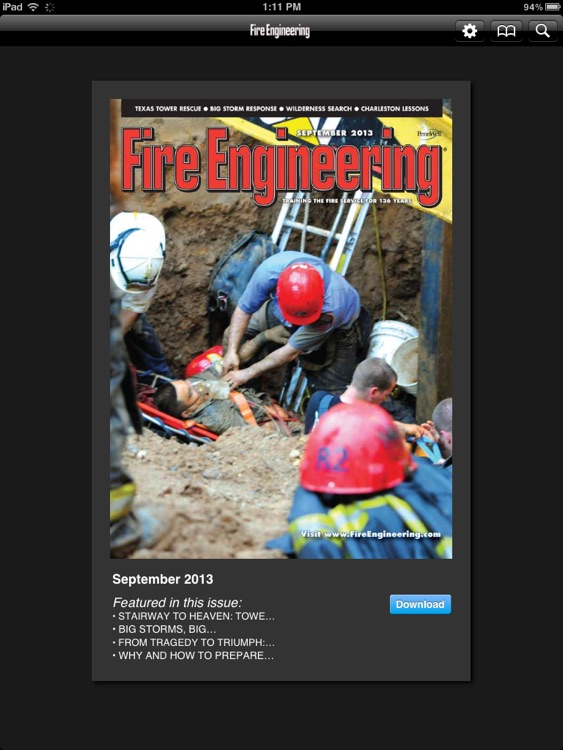 Fire Engineering Magazine iPad
