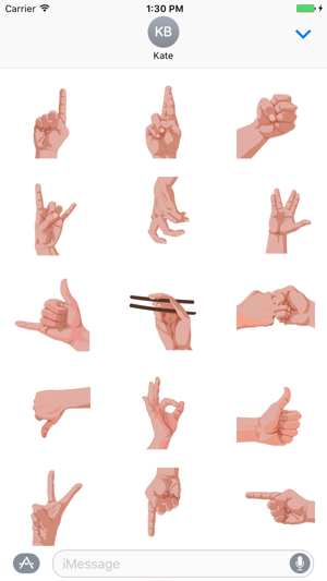 Finger Sign - Fx Sticker(圖2)-速報App