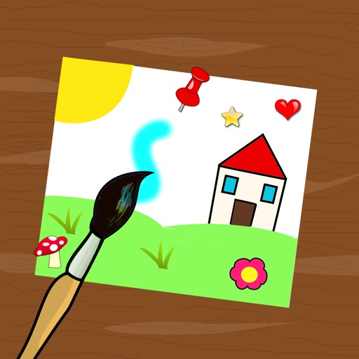 Drawing book and stickers for children and babies iOS App