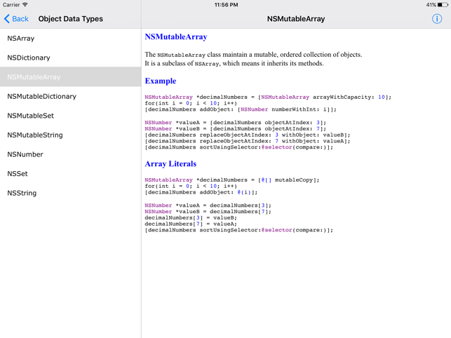 Objective C Reference HD(圖2)-速報App